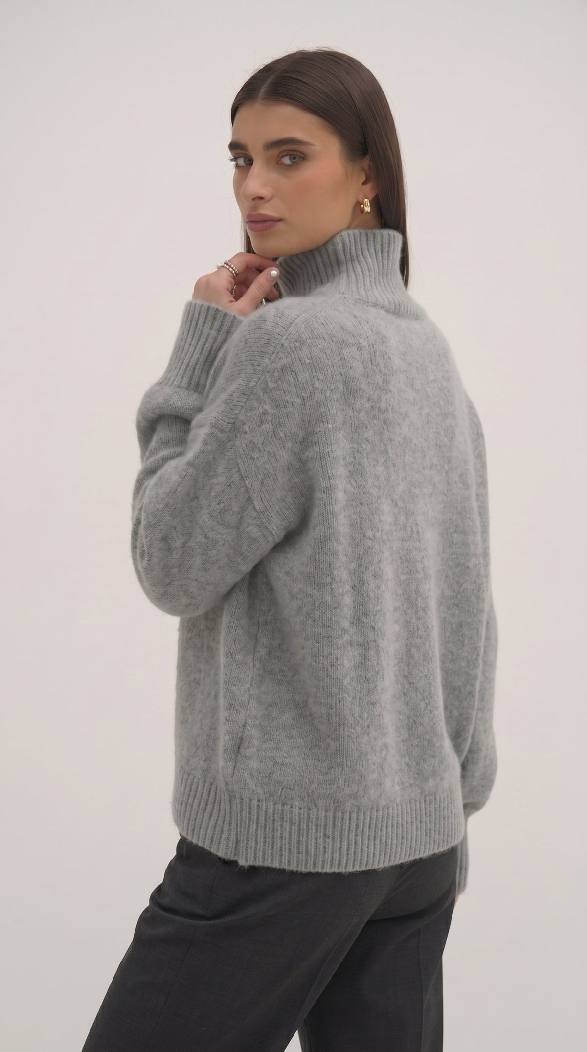 Luxe Rib Turtleneck