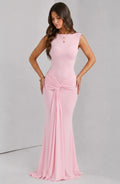 Celeste Draped Maxi Gown