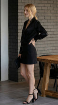 Minimal Satin Shirt
