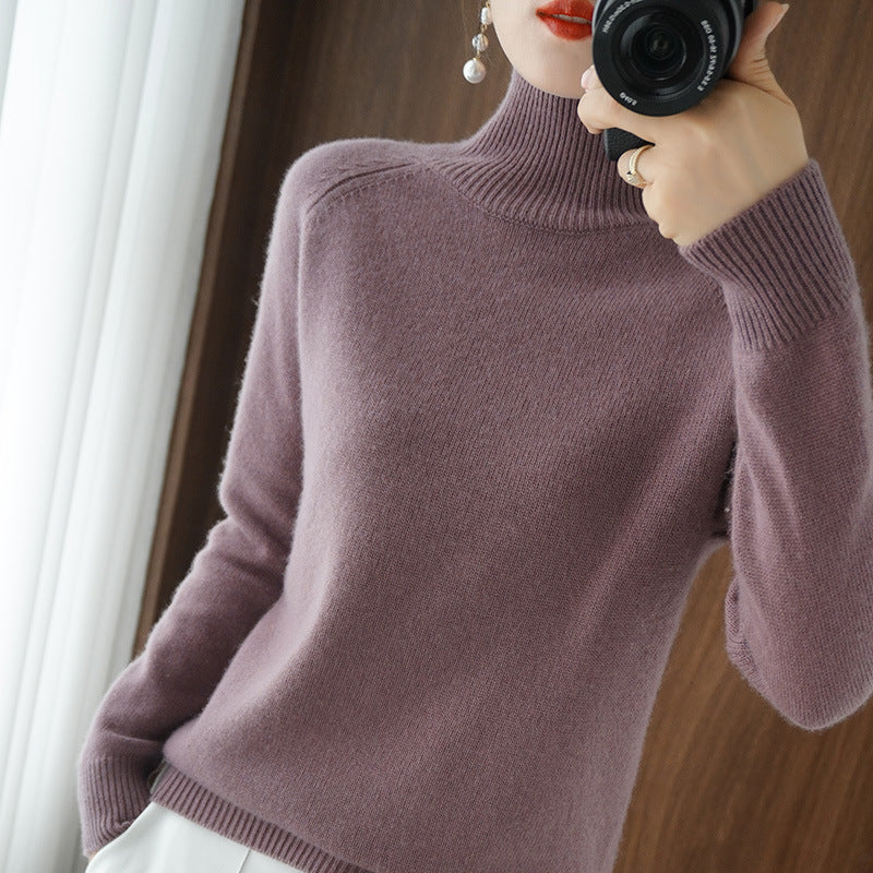 Stretch Fit Turtleneck