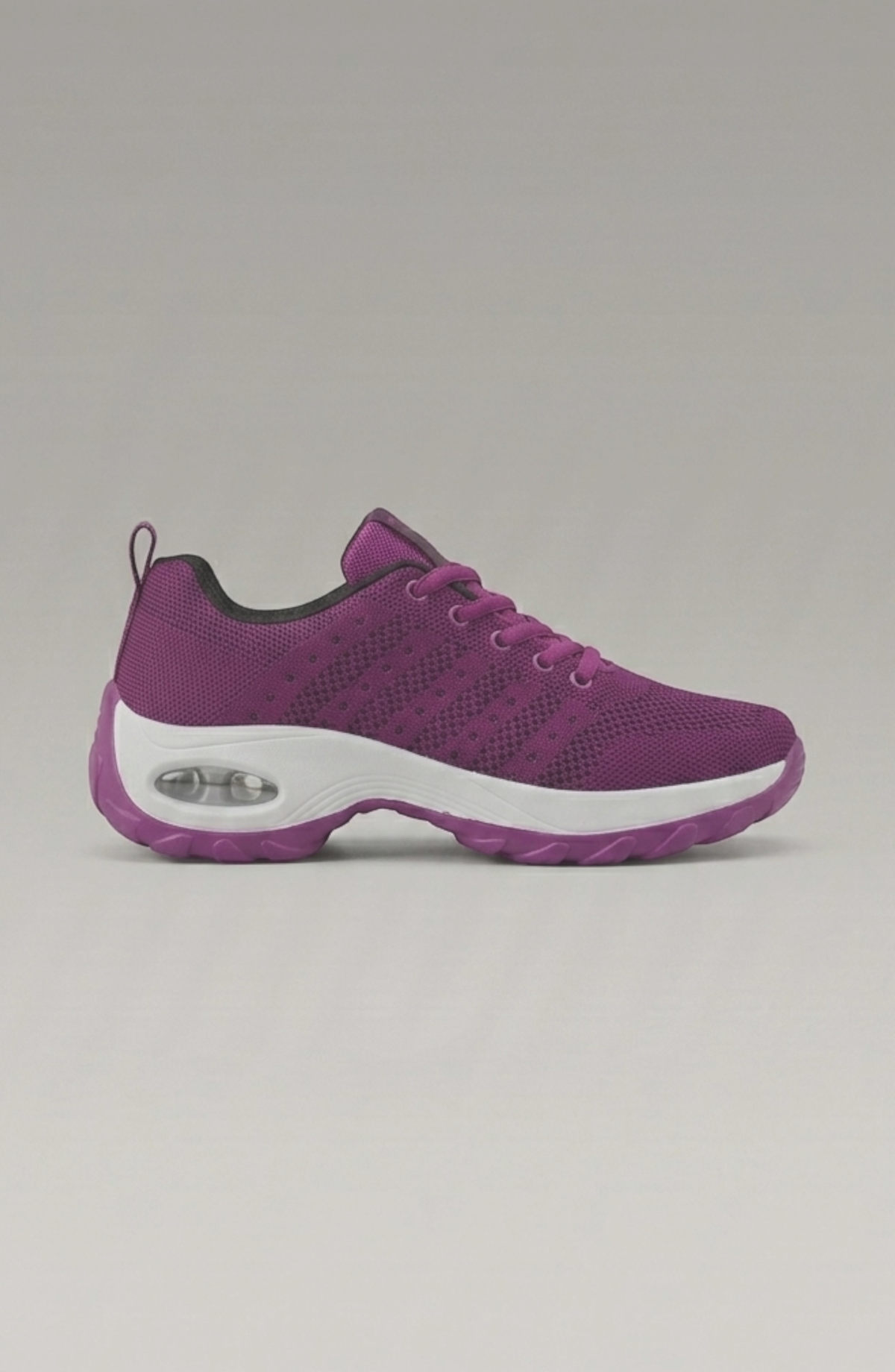 LORVENE Ice Walk Sneakers in white with traction sole and winter-friendly design, shown from front angle on a plain background.
