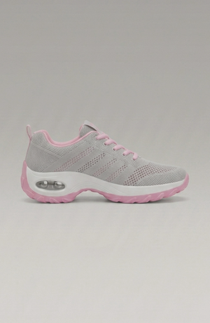 LORVENE Ice Walk Sneakers in black and white with winter traction soles, designed for cold weather outdoor activities