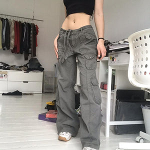 LORVENES Jogger Style Cotton Pants - LORVENES