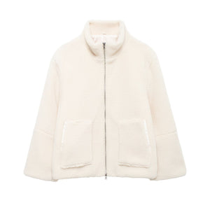 LORVENES Turtleneck Coat