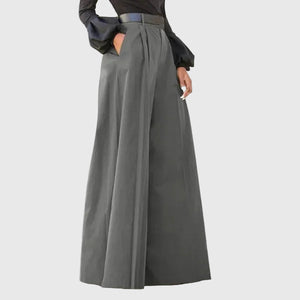 LORVENES High Waist Stretch Work Pants - LORVENES