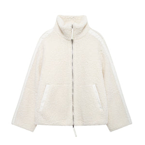 LORVENES Turtleneck Coat