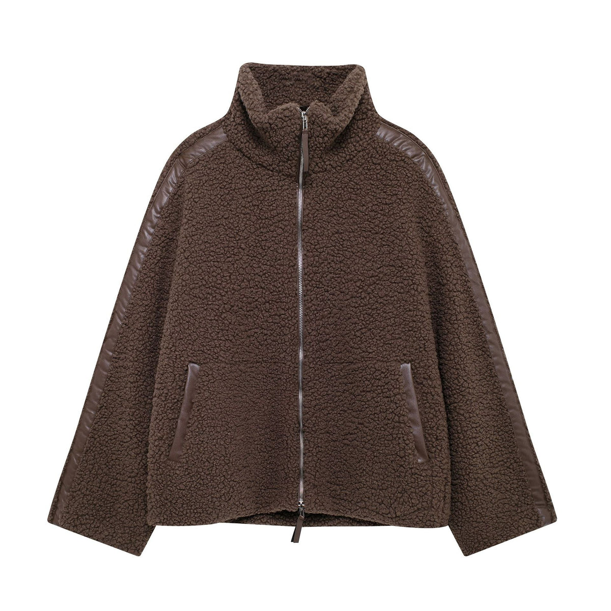 LORVENES Turtleneck Coat