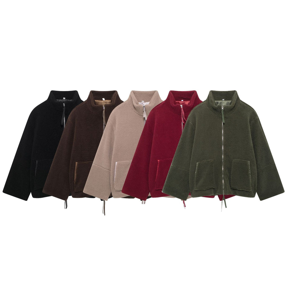 LORVENES Turtleneck Coat