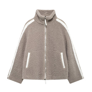 LORVENES Turtleneck Coat