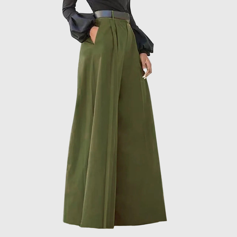 LORVENES High Waist Stretch Work Pants - LORVENES