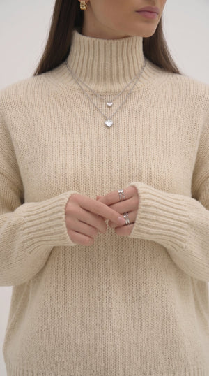 Luxe Rib Turtleneck